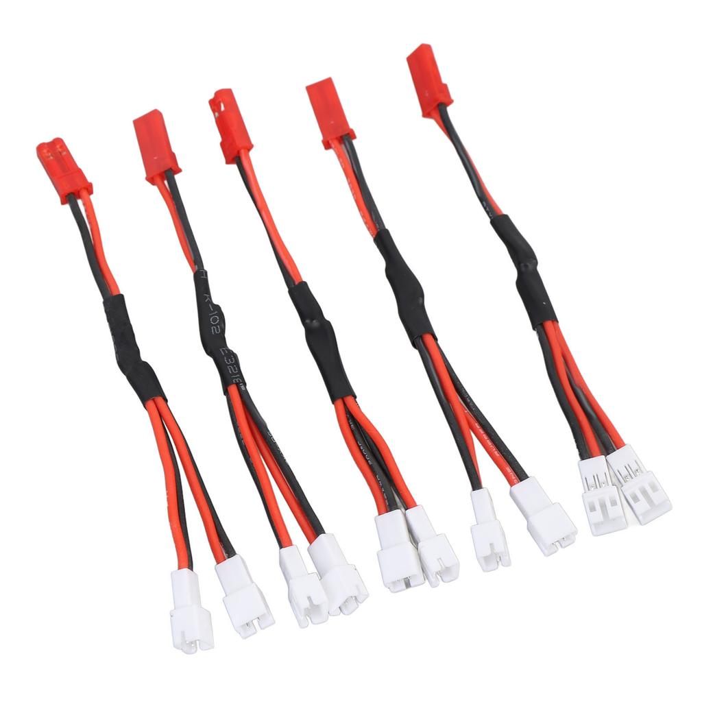 5pcs JST to PH 2.0 Connector RC Motor ESC Power Motor Conversion Plug 22AWG Extension Connecting Wir