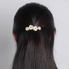 Exquisite Design Sense Flower Vertical Hair Clip, Women's Flower One-line Clip, Elegant Hair Clip At The Back of The Head
