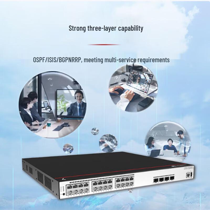 Huawei Kunling S5735S-S24P4X-A3 24-Port Layer 3 Managed PoE Switch