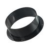 100/125/150mm Straight Pipe Flange Connector Ventilation Ducting Exhaust Pipe Connectors Air Outlet Exhaust Outlet Connector