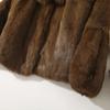 Trendy Winter Plus Size Short Faux Rabbit Fur Coat Faux Leather Fox Fur Collar Shearling Integrated Warm Outerwear