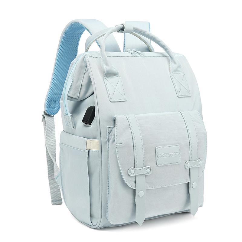 Zaino Multifunzione Mamma Volpe Senza Preoccupazioni - Grande Capacità, Borsa alla Moda per Uscite di Mamma e Bambino.