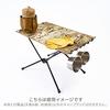 Kompakter Klapptisch Leicht Camping Outdoor 40 x 60cm Tragfähigkeit 35kg FAL.CO (Falko) (khaki)
