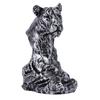 Animal Head Statue Resin Lion Figurine Rhinoceros Statue Retro Style Lion Buffalo Sculpture for Office Bedroom Living Room Decor
