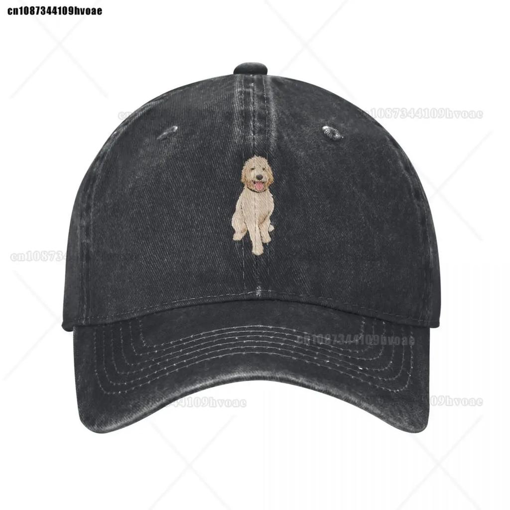 Golden Doodle Baseball Cap for Unisex Original Mesh Baseballs Caps Funny Adjustable Summer Dad Gift