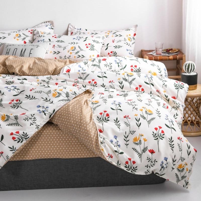 Nantong Aloe Vera Cotton Student Dormitory Summer Bedding Set