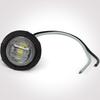 X-STYLE White Car LED Side Marker Lights, 3 Rows Custom LED Decorative Parts,