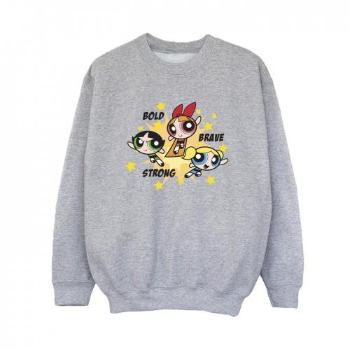 The Powerpuff Girls Boys Girls Bold Brave Strong Sweatshirt