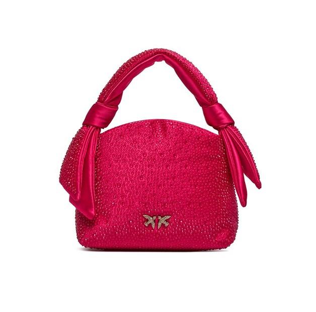Сумка PINKO Knots Mini Pouch PE 24 PLTT 102770 A1KJ красный