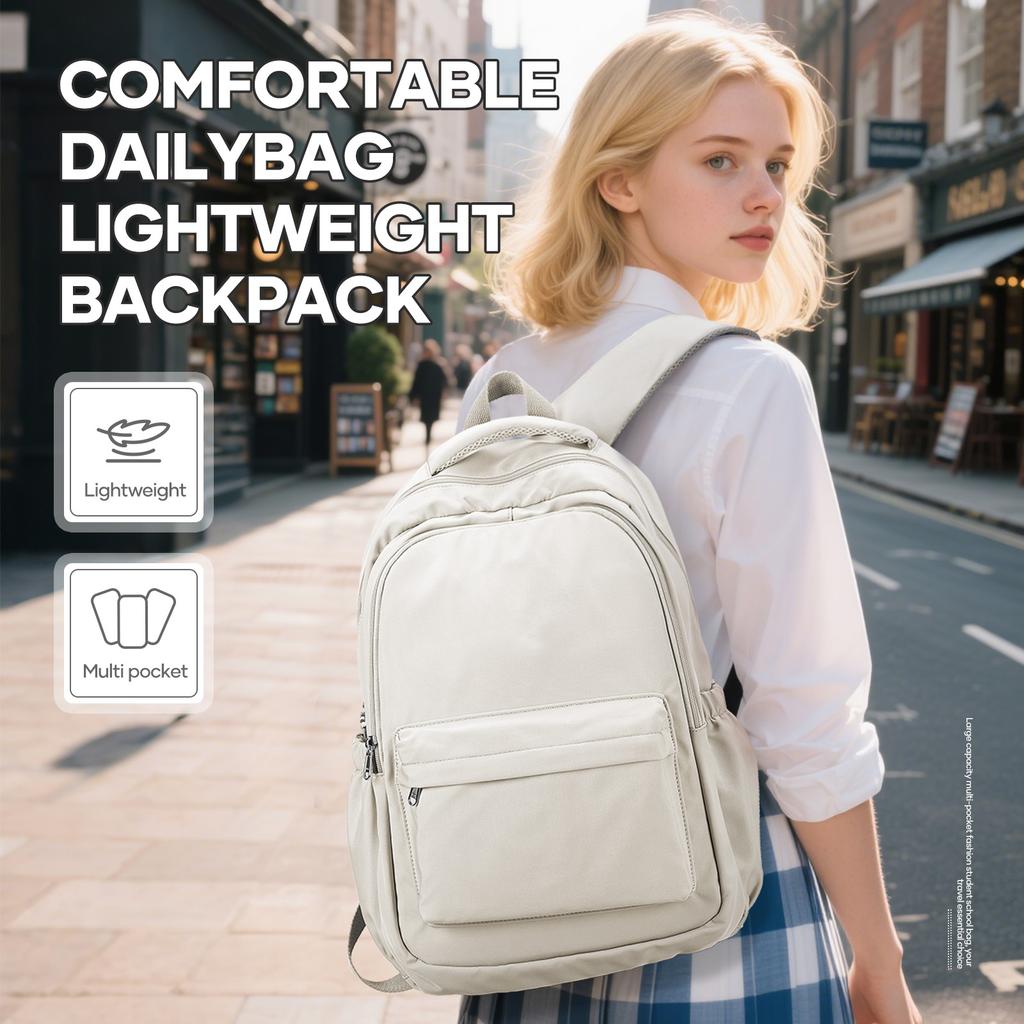 New Style School Backpack for Teens Laptop Bag College Rucksack for Girls Boys Lightweight Bookbag