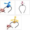 Cute Stereo Propeller Shape Hairband Women Photography Headband Makeup Hairband