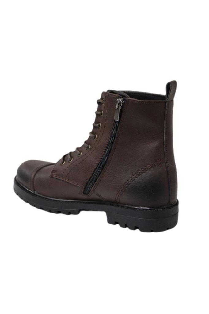 Men's Fashion Faux Leather Thick Heeled Booties Bootie Daily Comfortable Boots Shoes