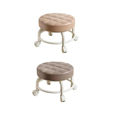 Universal Wheel Rolling Stool Low Roller Seat with Swivel Wheels Sturdy Low Noise Work Bench 360 Degree Rotating for Garage Home