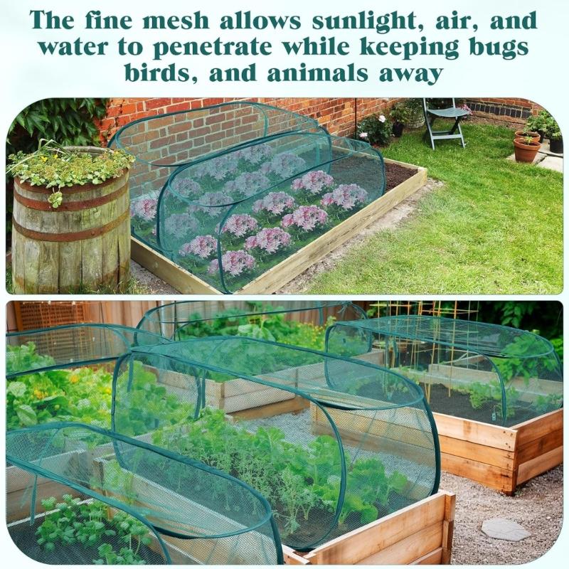 Plant Cover Vegetable Plant Protector Net Cage Guard for Protecting Vegetables Fruits Seedling Flower Animal