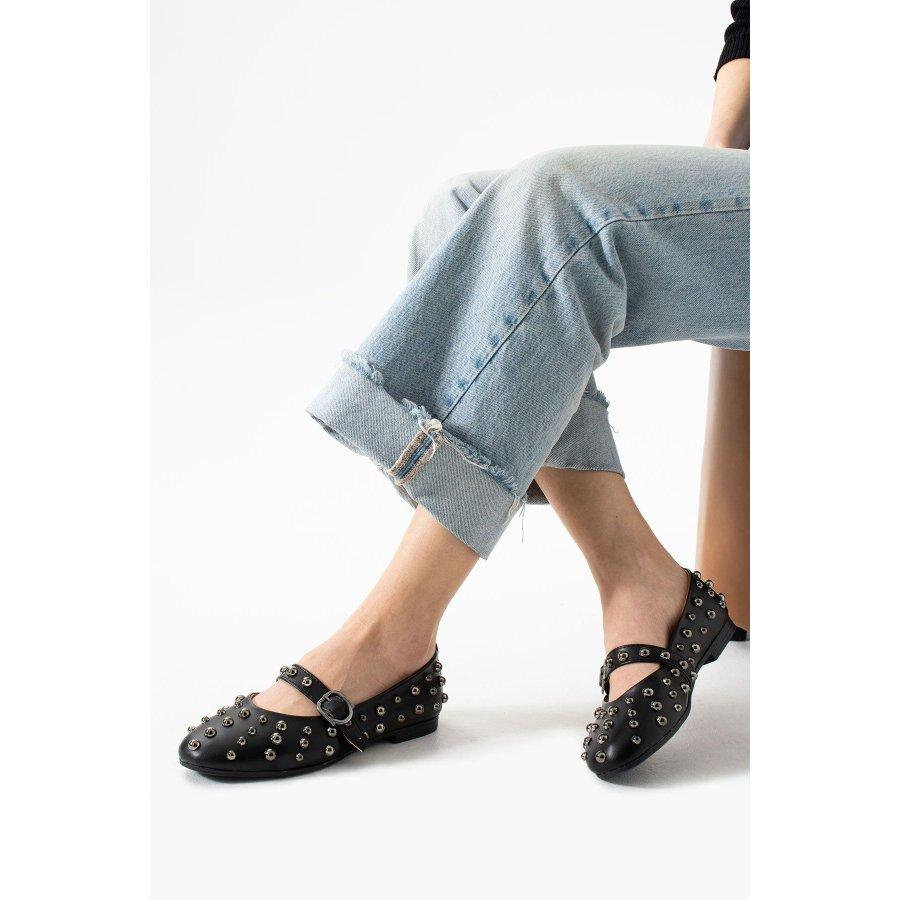 Women's Buckle Strap Flat Shoes