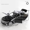 1/18 BMW 530 Li Alloy Miniature Car Model Diecast Metal Static Scale Model Car Collection Children Birthday Toy Car Vehicles