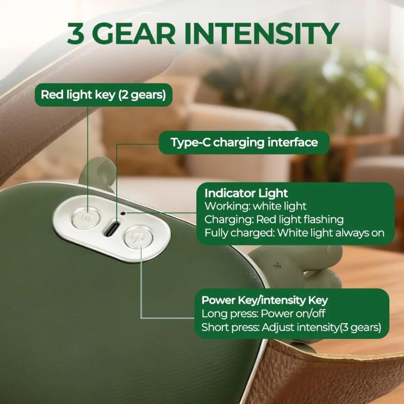 2026 New Bionic Finger Neck Shoulder Massager Wireless Neck Cervical Trapezius 4D Kneading Body Back Hand Massage Shawl Brushless Motor