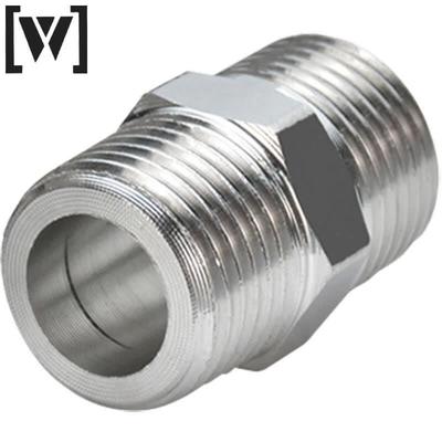 W Baipu DN20 304 Stainless Steel Hex Nipple