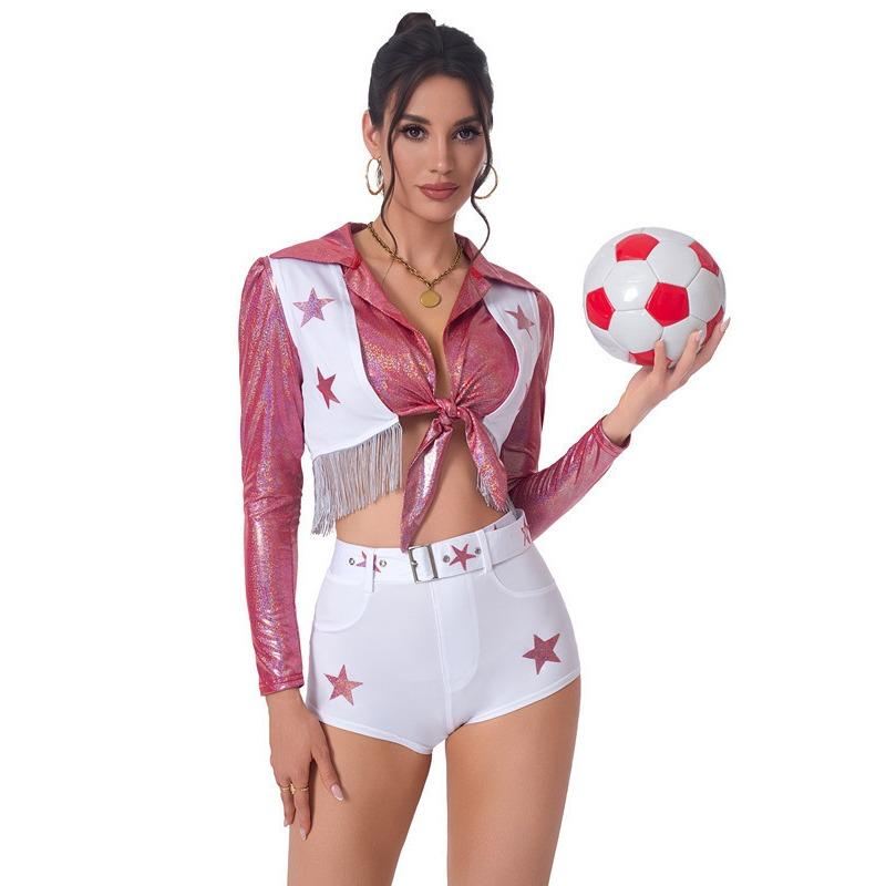 World Cup Basketball Soccer Baby Sexy Cheerleading, Lala Fucking Soccer Three-piece Costume