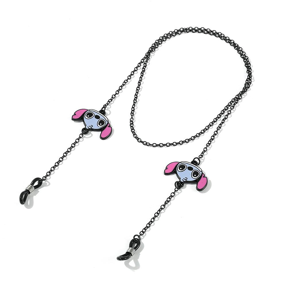 

Mickey Minnie Glasses Cord Necklace Cartoon Stitch Anti-Falling Eyewear Lanyards Neckchain For Friends Fashion Pendant