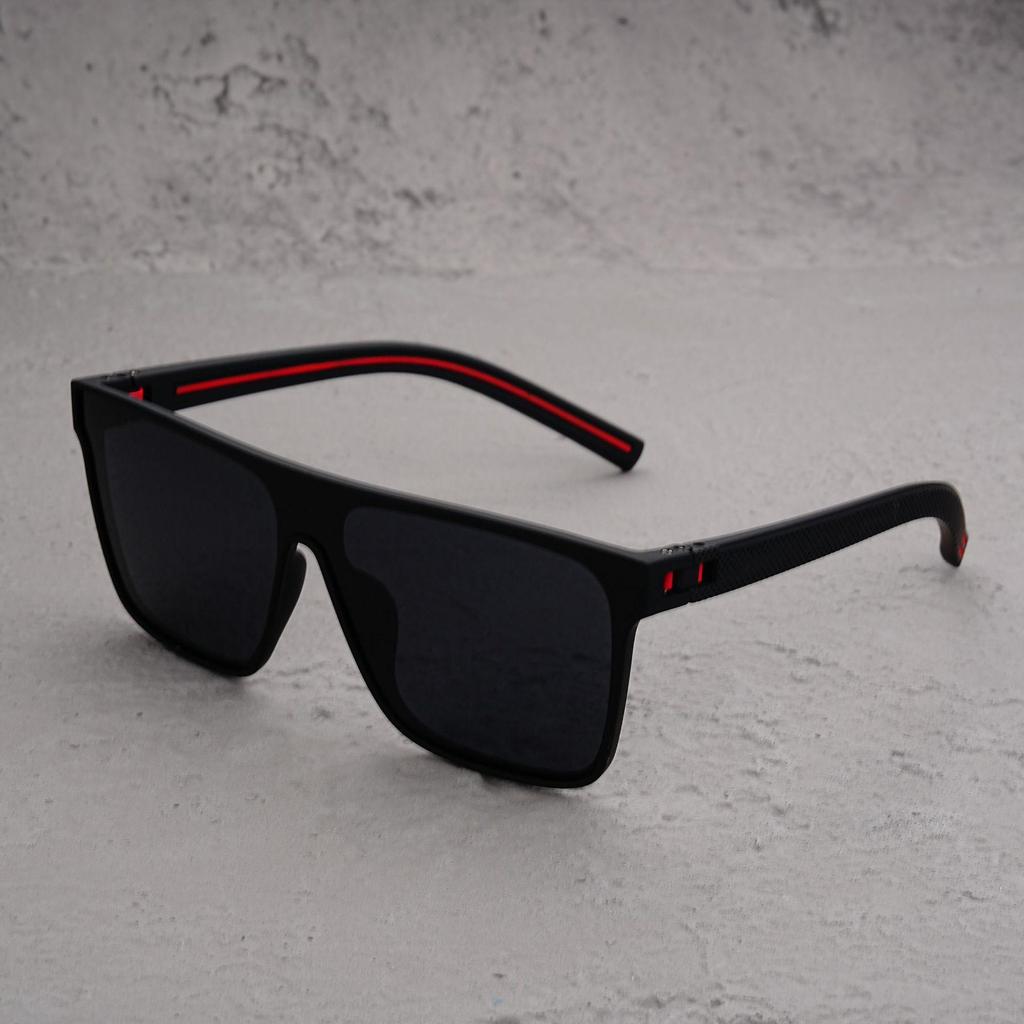 2025 Stylish Polarized Men's Sunglasses: Large Frame Iron Man Design