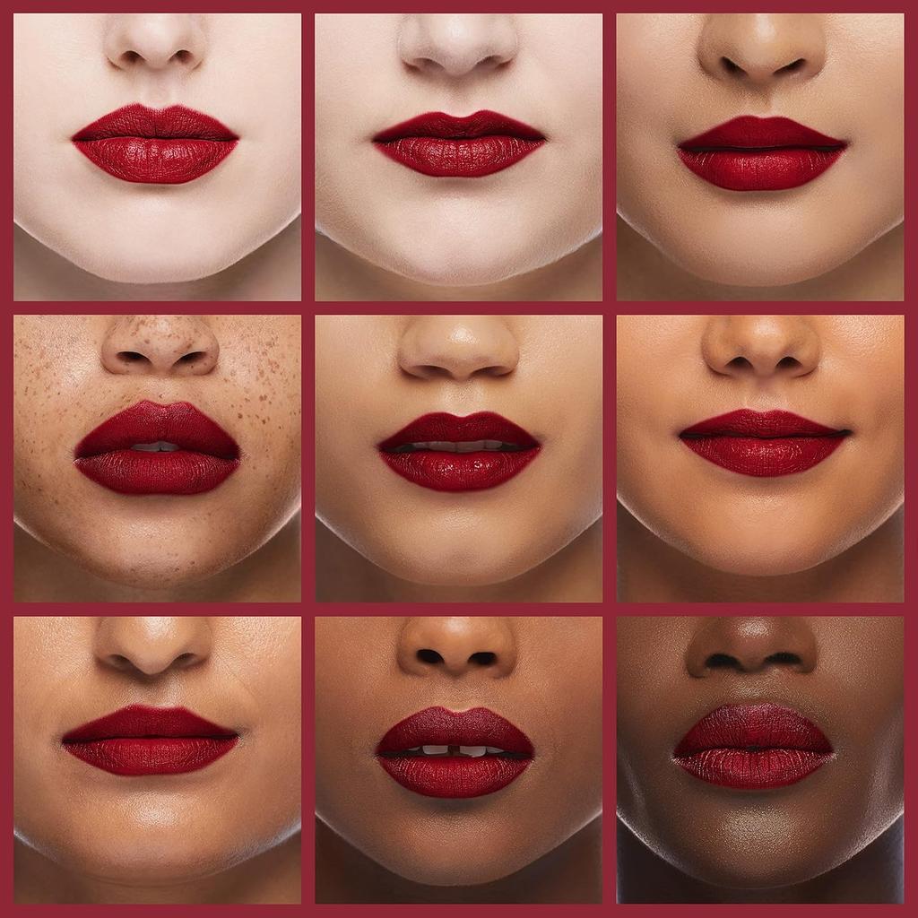 Maybelline New York Color Sensational Creamy Matte Leppestift 695 Divine Wine 3.9g Dristige Fuktighetsrike Lepper