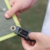 15PCS Shade Cloth Plastic Clip Adjustable  Elastic Wind Rope Buckle Canopy Windproof Fixing Lock Grip Camping Accessorie