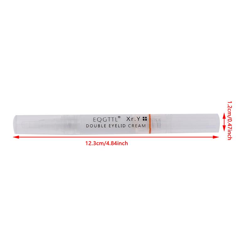 Natürlicher Doppellidstift Kleber Unsichtbare Doppellid-Styling-Creme Stift Flüssiges Lidband Aufkleber Creme