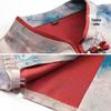 Yuzhaolin Women's Mid-Age Summer Jacquard Loose Shirt