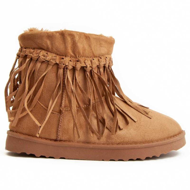 Botín Casual Para Mujer.  Montevita  Indig2  93882 cm marrone