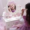 Mother Garden Play Kitchen Set, Wooden Dresser, Toy Set [Sweet Strawberry Tiara Dresser], 12 Accessories