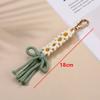 Cute Cotton Rope Key Chains Handmade Multi-purpose Colorful Braided Keychain Large Zipper Puller Women Bag Charm Pendant