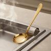 Stainless Steel Serving Spoon Professional Mirror Polished Kitchen Utensil for Caterers, Family