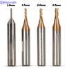 Jingyuqin CNC Carbide End Mills 2 3 4 Flute Tungsten Machine Milling Cutter Tools Metal Key Seat Face Router Bit HRC50 55 65