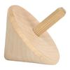 Wooden Top Craft Toy Rotating Wood Top Craft Gyroscopes Toy Gifts for DIY Kids Children Type A