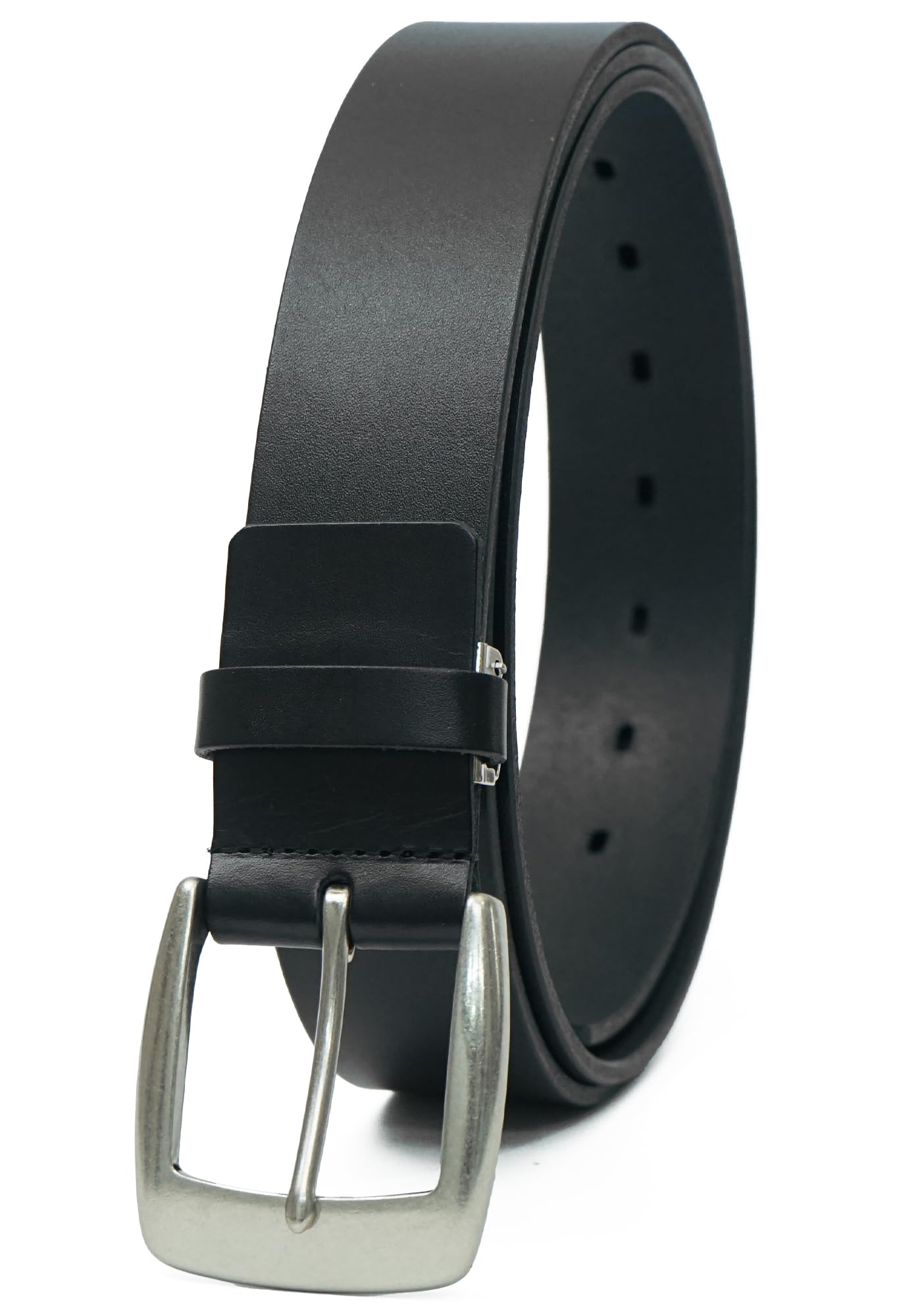 [NM.element] Черный кожаный ремень Himeji, Мужской, Натуральная кожа, Сделано в Японии, Кожа растительного дубления, Коровья кожа, Женский, Толстый, Широкий, Повседневный,