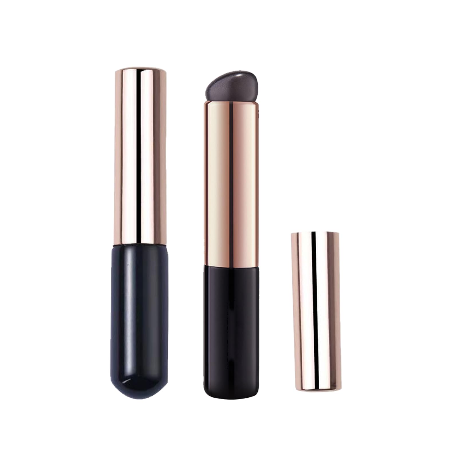 

FineGood Кисть для губ Силіконова Кругла Макіяж Помада Тіні для повік Ніжна до і Легка у Силіконові Круглі Косметичні Кисті для Макіяжу та Набір для Подорожей,