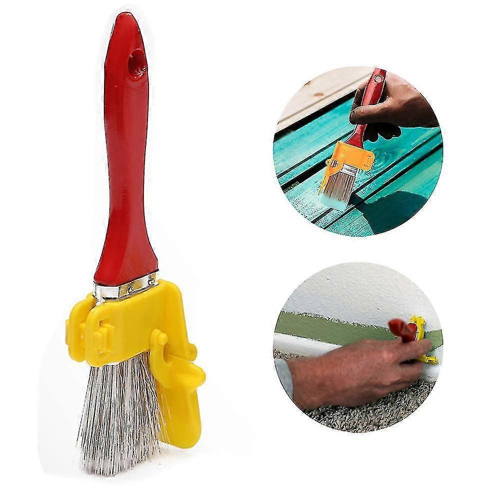 Variety Angle Paint Edger Tool Handheld Paint Roller Brush Kit Indoor Outdoor For Wall Ceiling - DD