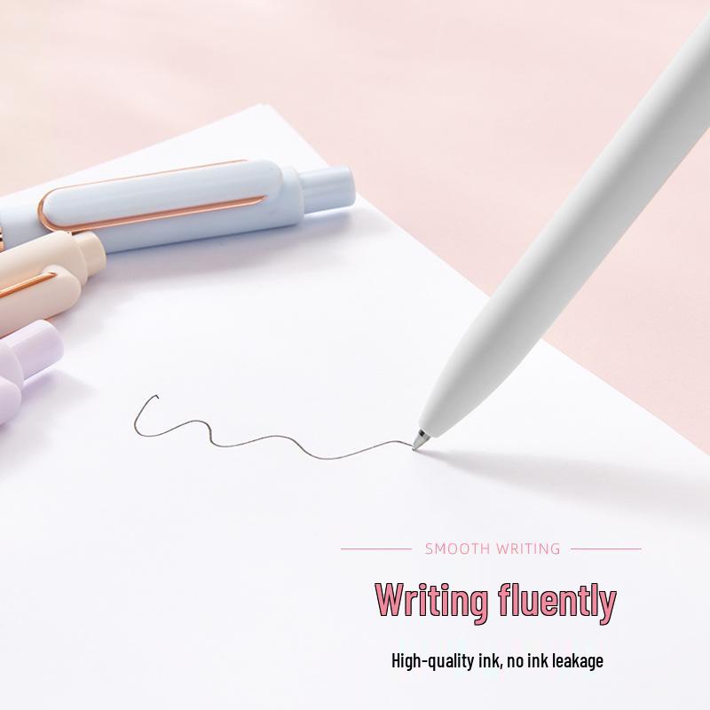 Morandi Logo 0.5mm Metal Gel Pen with Bullet Tip