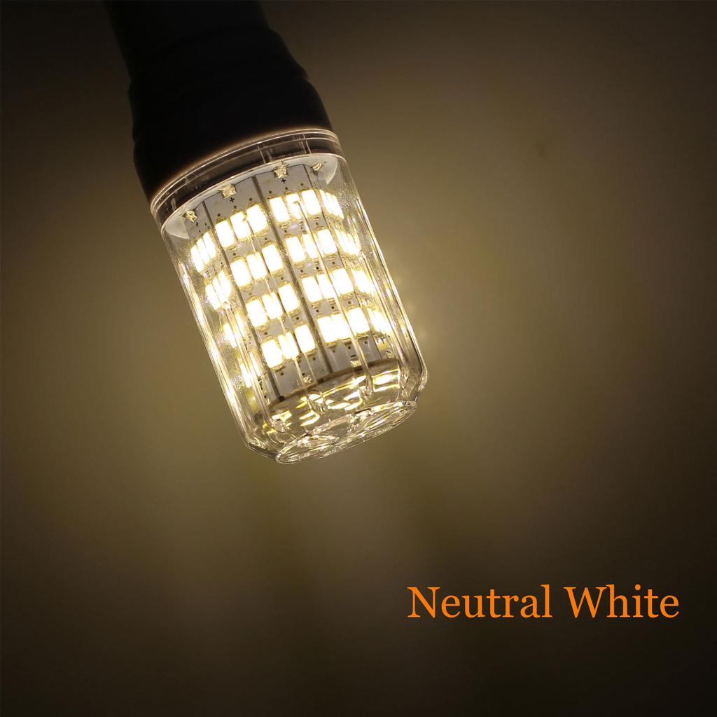E27 E14 LED Corn Bulbs 27LEDs 3W  SMD5730 E12 E26 LED Lamp 110V 220V 12V 24V Cool/Warm/Neutral White Light for Home Decor