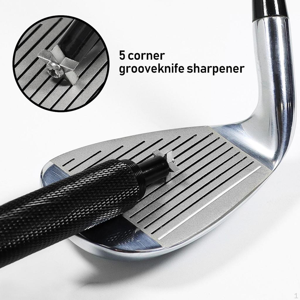Golf Club Groove Sharpener Cleaning Tool Accessories Regrooving Grooving
