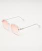 Tukyubeu Stockholm Sunglasses(Clear-Pinktint)