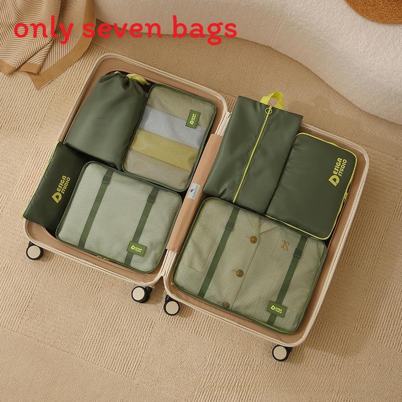 Travel Organizer Set With Waterresistant Canvas For Luggage And Home Storage
