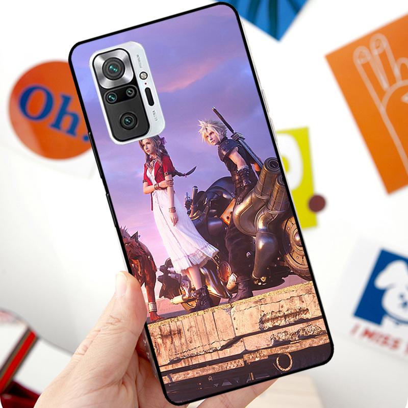 Aerith Gainsborough Final Fantasy Case For Xiaomi Redmi Note 12 Pro 11 8 9 10 Pro 9S 10S 11S 12S Redmi 12C 10C 9C 10A Cover