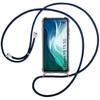 Protective Case - E.F.CONNECTION - for Xiaomi Mi 11i - Flexible - Transparent-Navy Blue - Shockproof