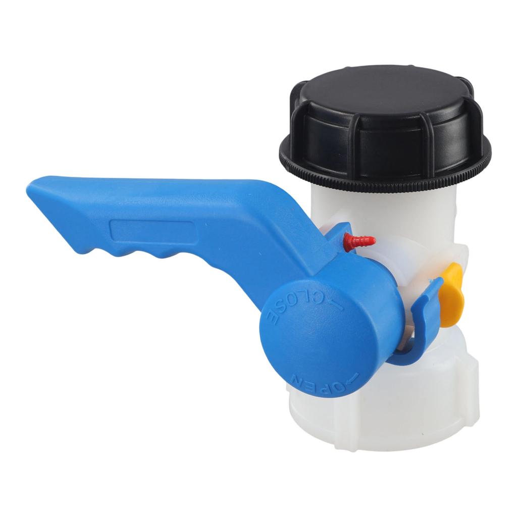 Eco Friendly IBC Container Drain Valve 60mm Cap S60x6 Coarse Thread User Friendly Design for Effortless Liquid Control