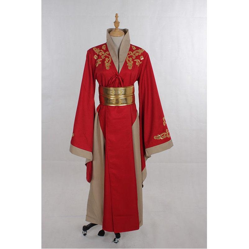 Ultimate Queen Cersei Lannister Red Luxury Dress For Game Of Thrones Cosplay Enthusiasts Tag M=US XS
