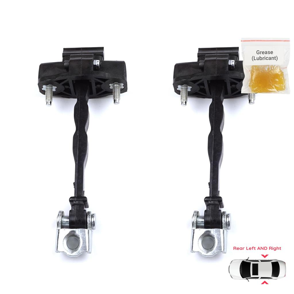 EDP1327-1 2 Pieces Rear Door Hinge Stop Check Strap Limiter for Peugeot 308 MK3 408 Crossover DS4 Opel Astra L 2021-On 5-Door 9830834180