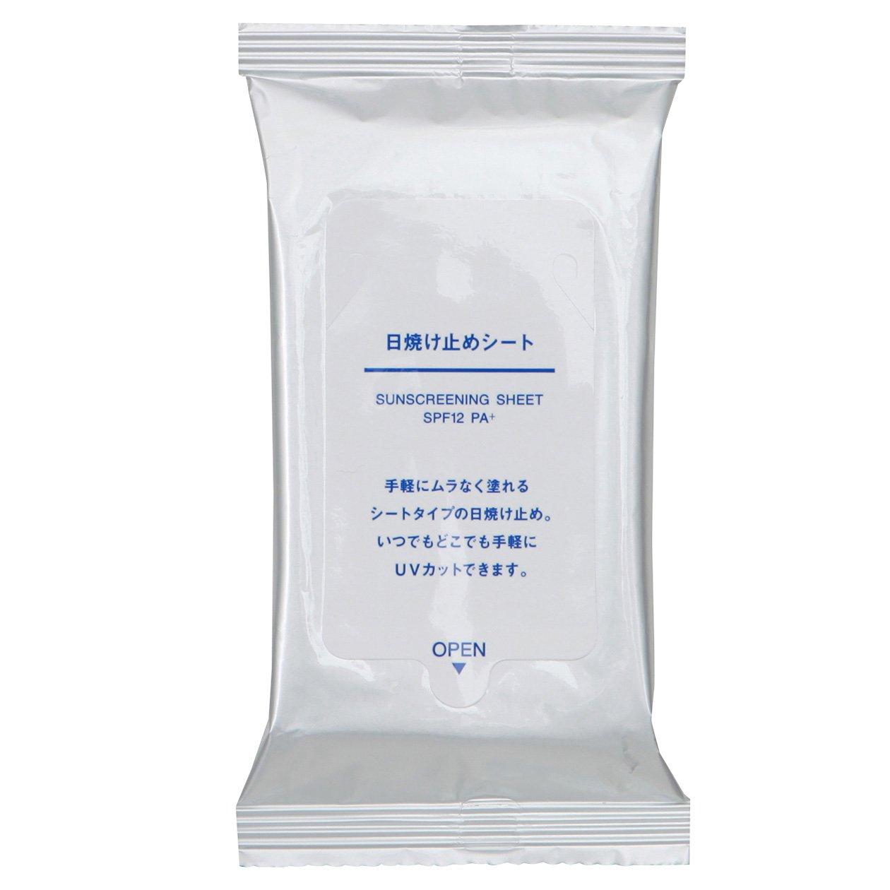 

MUJI Sunscreen Sheet 12 Made in Japan pieces/150x200mm