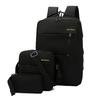 3Pcs Large Capacity Computer Bag Multifunctional Travel Backpack
